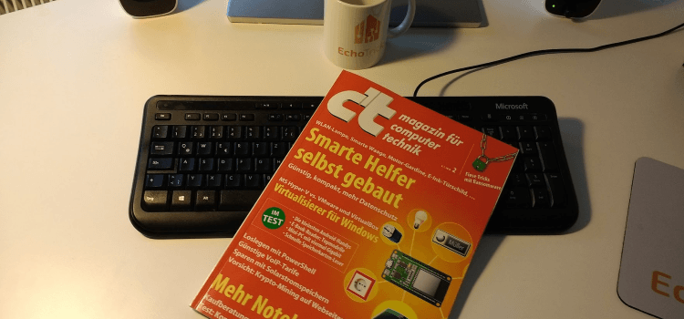 Anzeige: c’t-Magazin mit vielen Smart Home-Themen testen