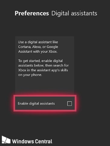 Screenshot Alexa und Google Assistant auf der Xbox One