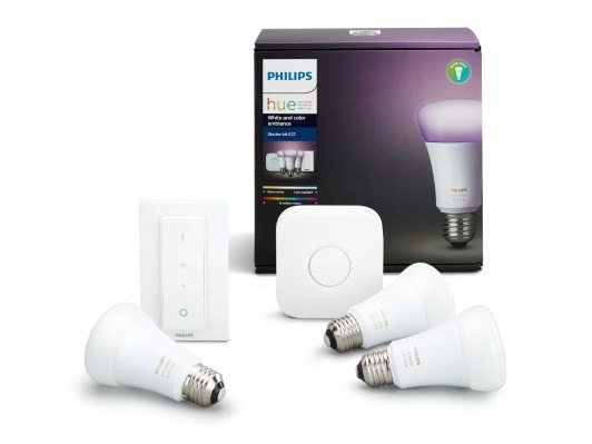 Philips Hue White and Color E27 Starter Set